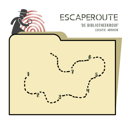 Afbeelding van Bibliotheekroof ARNHEM
