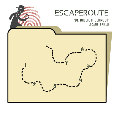 Afbeelding van Bibliotheekroof BRIELLE